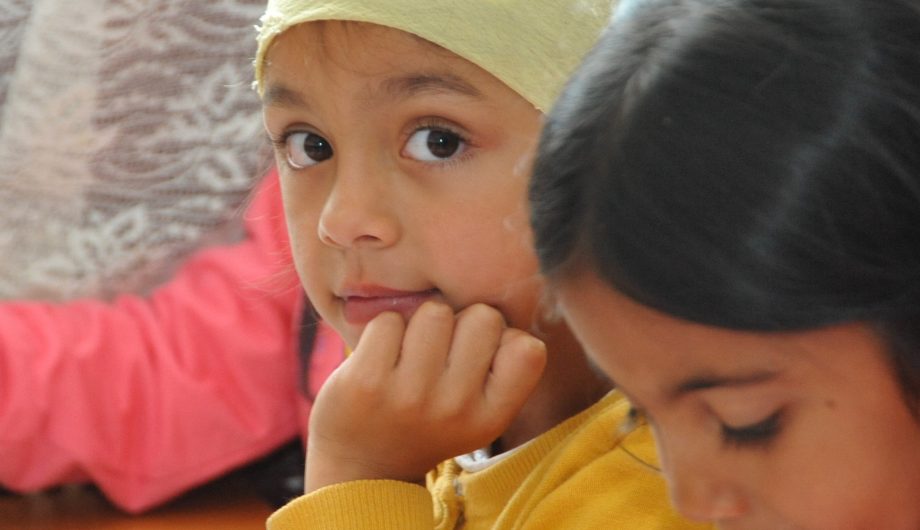 Romanian school girl