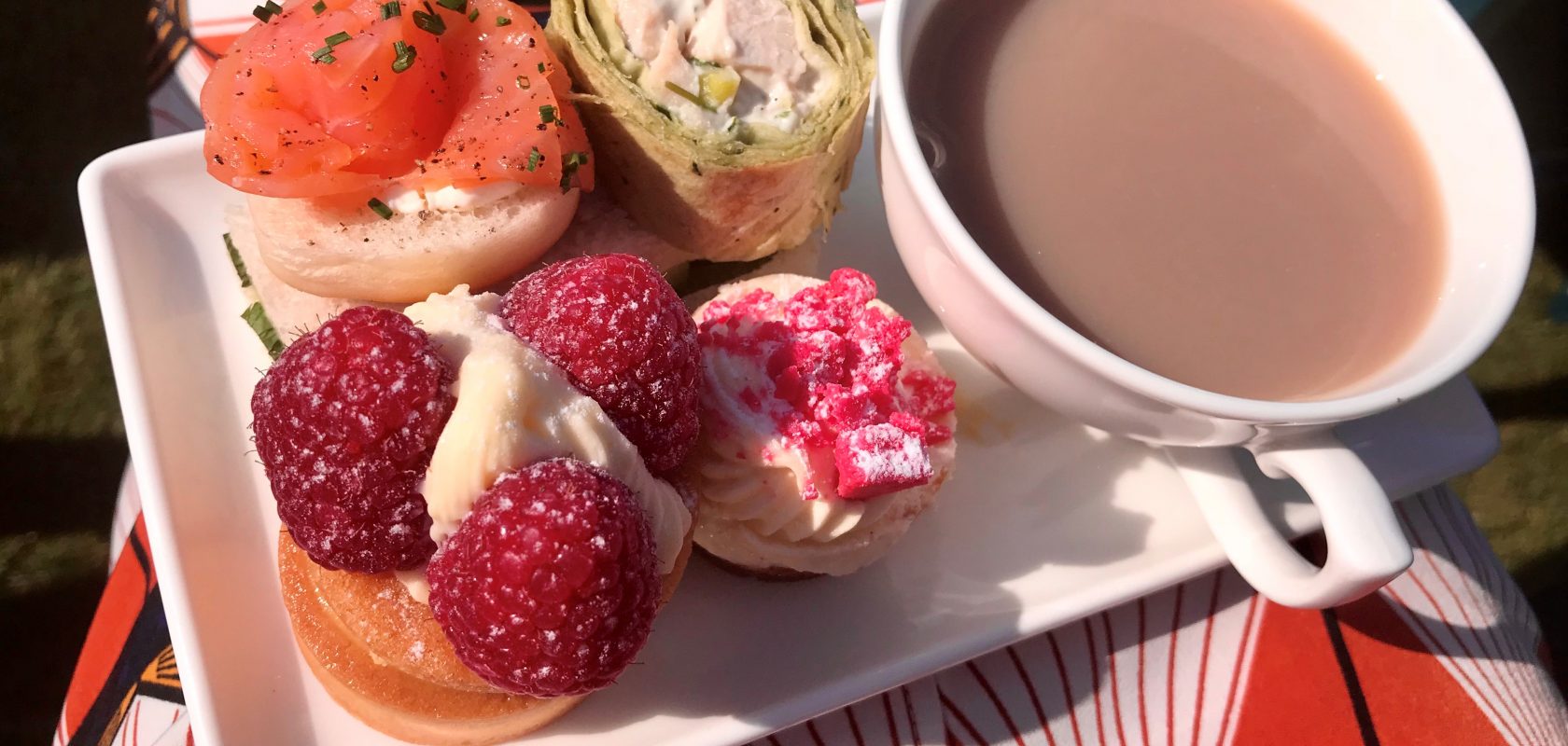 Tea at Buckingham Palace