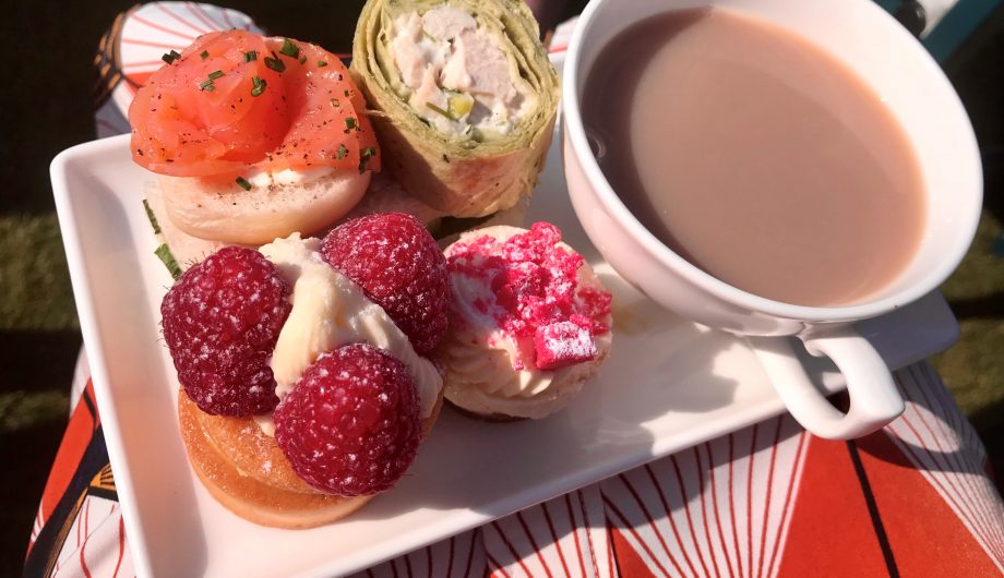 Tea at Buckingham Palace