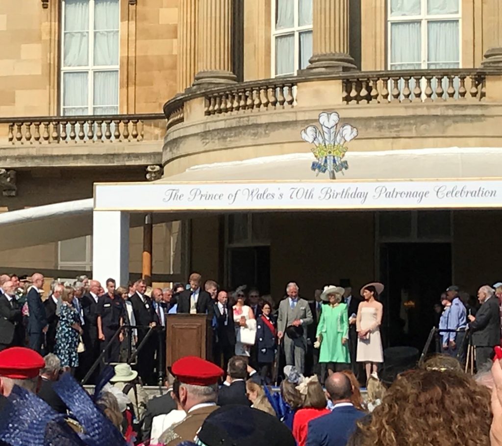 HRH The Prince of Wales at Buckingham Palace