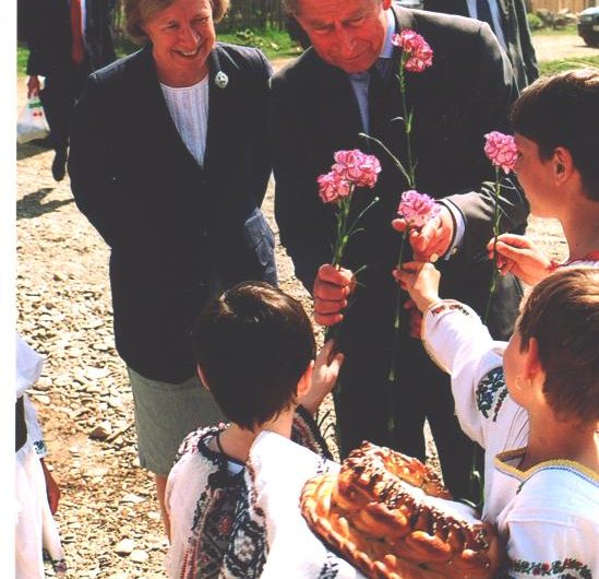 HRH The Prince of Wales visits Oat Farm