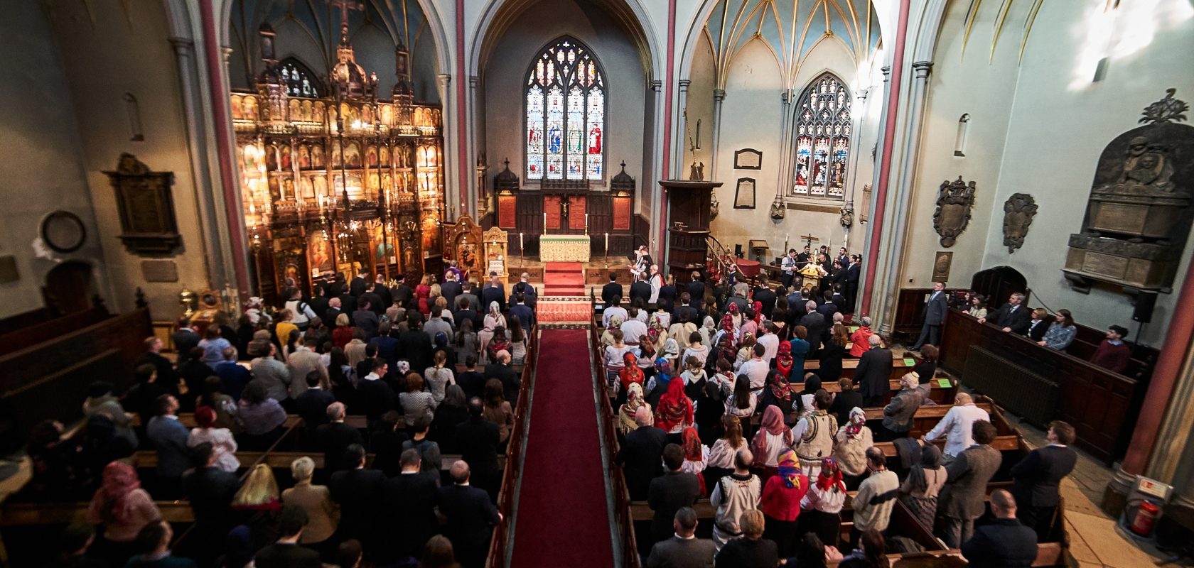 Romanian Orthodox Church service London